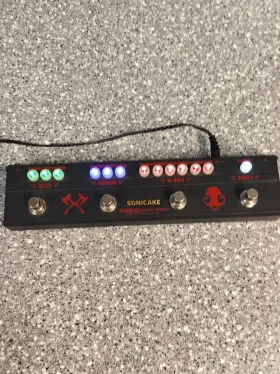 843037100080 SONICAKE Guitar Effects Pedal Hammer Distortion
