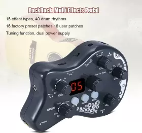 696541963197 SUMMINA Pockrock Guitar Pedal Processor Effect #2