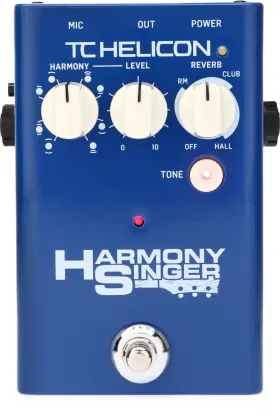 0726-AAB86-001 TC-HELICON Harmony Singer Vocal Reverb Pedal