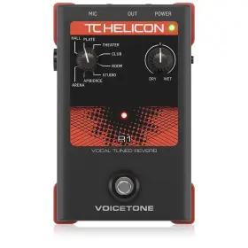 750408410412 TC-HELICON Voicetone Single Stompbox Studio