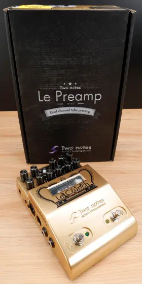 Lecrunch CRUNCH British Tones Tube Preamp Pedal Power Supply