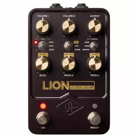 Ua-lion UNIVERSAL AUDIO Uafx Lion Leademulation Pedal Lead