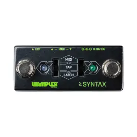 Syntax WAMPLER PEDALS Function Midi Tap Tempo Remote Control