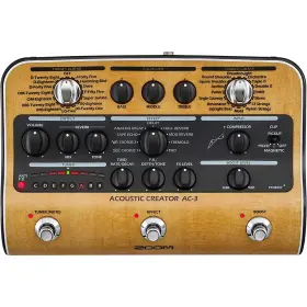 USED005005 ZOOM Acoustic Creator Effects Pedal Rf