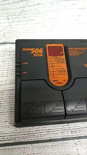 506-BASS ZOOM Effects Processor Guitar Keyboard Pedal #2