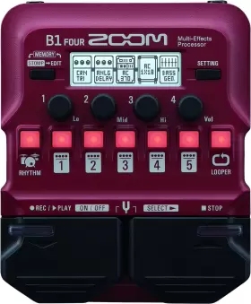 692619630886 ZOOM Bass Effects Processor Pedal Amp
