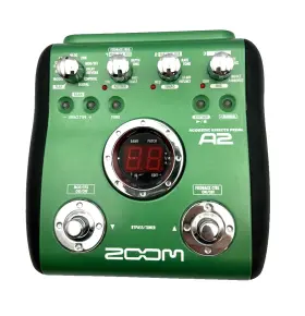 ZOOM-A2 ZOOM Acoustic Guitar Effects Pedal Sound Processing