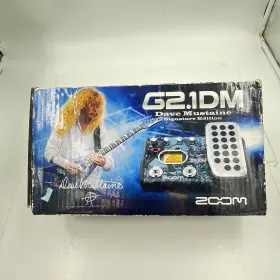 884354009786 ZOOM Dave Mustaine Guitar Effects Pedal Manual #2