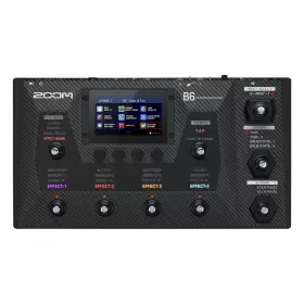 884354023706 ZOOM Effects Processor Pedal Bass Guitar Lcd