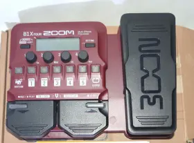B1DX ZOOM Bass Effects Processor Expression Pedal