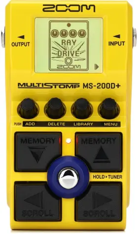 ZMS200DPLUS ZOOM Multistomp Distortion Pedal