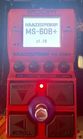 ZMS60BPLUS ZOOM Multistomp Bass Effects Pedal #2
