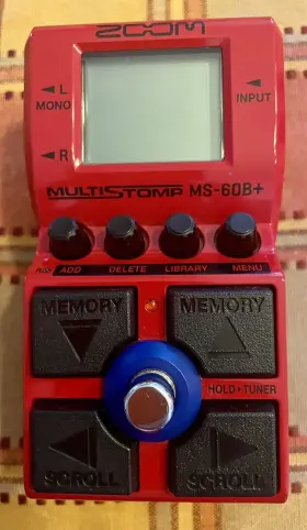 ZMS60BPLUS ZOOM Multistomp Bass Effects Pedal #3