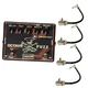 MXR SF01 Slash Octave Fuzz Effects Pedal Bundle with 4 MXR Right Angle Patch 