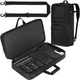 Pedal Board Case 23.2x11.4x3.7 Compatible with Boss ME-80 / GT-1000 / GX-100 ...