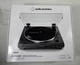 Audio-Technica AT-LP60XBT-BK Fully Automatic Wireless Belt-Drive Turntable,Black