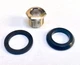 Catalinbread Input Output Jack Replacement Nut & Collar for Dreamcoat Pedals