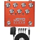 JOYO Bass Tone Octave FUZZ Effects Pedal Dry Wet Mixer Control + Power Adapter