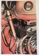 David Mann Outlaw Biker Art Ariel Motorcycle Center Fold Iron Horse Magazine