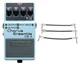 Boss CE-5 Stereo Chorus Ensemble Pedal + Gator Patch Cable 3 Pack