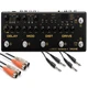 Nux Cerberus Integrated Guitar Effects Pedal Controller w/ MIDI 1/4" TS Cables