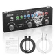 AZOR Multi Effects Guitar Pedal with 3 Preset,8 IR Cab 9 AMP Models, Reverb D...