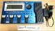 Roland GR-55 Guitar Synthesizer Blue Multi Effects Pedal Tested W/Power Cable