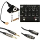 KNA VV-3 Portable Piezo Violin/Viola Pickup and Grace Design ALiX Acoustic