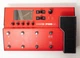 LINE 6 POD GO Limited Red Guitar Multi Effects Tested Working w/ Adapter Box