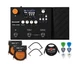 NUX MG-400 Multi Effects Pedal Bundle with 2 MXR Instrument Cables, 2 Patch C...