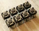 DIGITECH RP-14 D REPLACEMENT DATA ENTRY / PARAMETER EDIT BUTTONS - SET OF 8 RP14