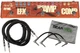 Tech 21 Acoustic Fly Rig EFX, SansAmp & Comp Pedal Bundle w/ 4 Cables and Cloth