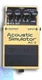 BOSS Acoustic Simulator AC-2 - Guitar Effects Pedal JP
