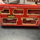 Solido Coffret Pompiers Fire 5 vehicle Set #7010 Jeep Van Bucket & Ladder Trucks