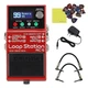 Boss RC-5 Loop Station Compact Phrase Recorder Pedal Bundle with 2x Strukture...
