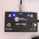 Livewire ABY1 Compact Analog Combiner Footswitch Tested Black Guitar Instrument