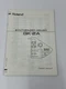 Roland Synthesizer Driver GK-2A Owner User Manual Only