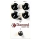 Diamond Boost/EQ Effects Pedal, White