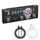 AZOR Multi Effects Guitar Pedal with 3 Preset,8 IR Cab 9 AMP Models, Reverb Dela