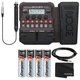 Zoom A1X FOUR Acoustic Instrument Multi-Effects Processor + 4 AA Batteries