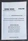 NUX MG-100 Manual for Modeling Guitar Processor - Manual Only