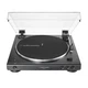 Audio-Technica AT-LP60XBT-BK Fully Automatic Wireless Belt-Drive Turntable,Black
