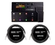Line 6 POD Go + MXR 10' Instrument Cables (x2)