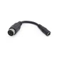2.5mm x 5.5mm To 4 Pin Din AC Adapter Convertor: VOX ToneLab DIGITECH ALESIS