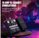 Flatsons KMF-1 Guitar Pedal, 77 Effects Multi Pedal with Black 