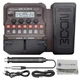 Zoom A1X Four - Acoustic Instrument Multi-Effect Processor with Calrad 55-853G-6