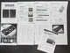 DOD GS30 VGS50 Acoustec Basstec Dimension 3 6 12 2001 New Product Sheets TEN LOT