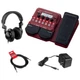 Zoom B1X Four Bass Multi-Effects Pedal (Expression Pedal) Bundle