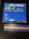 Boss AB-2 2-Way Selector Pedal Lightly Used