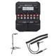 Zoom G1 Four Guitar Processor with Stand & Coiled Cable
